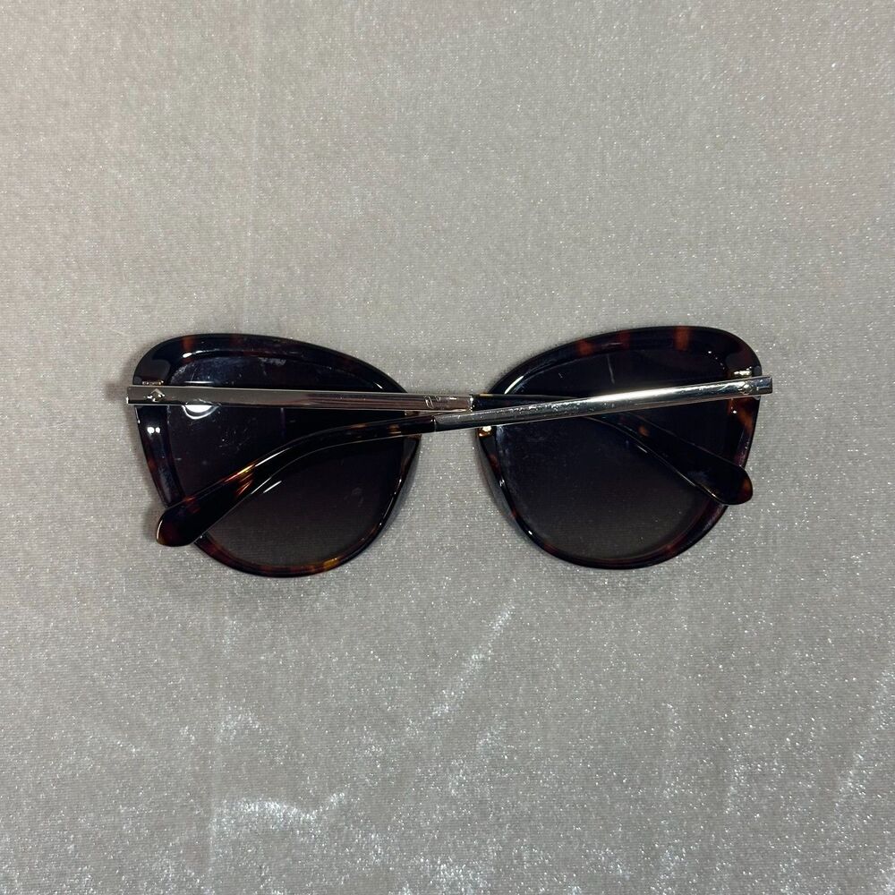 Kate Spade Sydnee Womens Cat Eye Sunglasses Tortoise Brown Gradient Lens - Picture 8 of 9